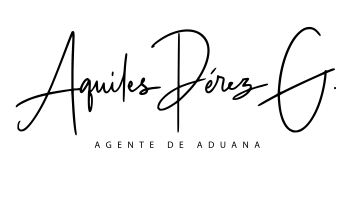 Logo de la Agencia de aduanas Aquiles Perez