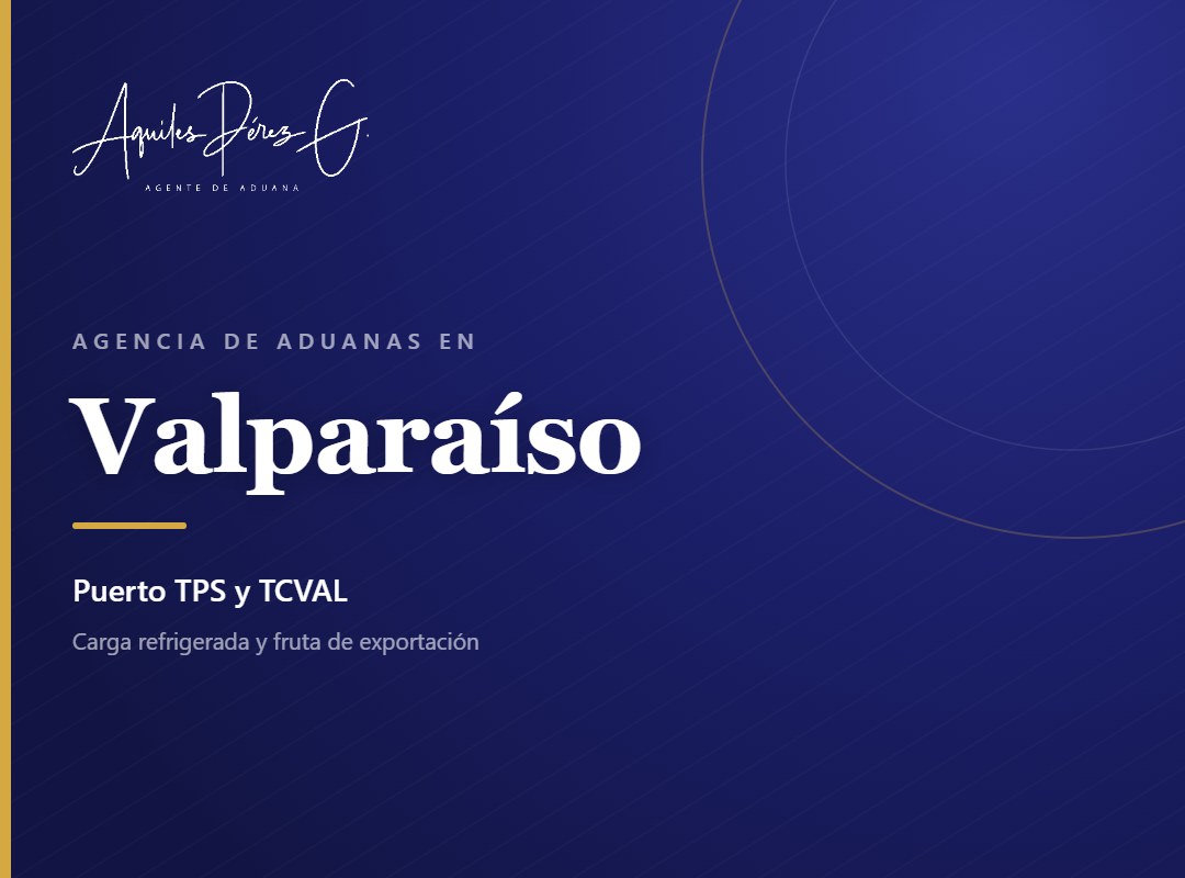 Agencia de Aduanas Valparaíso